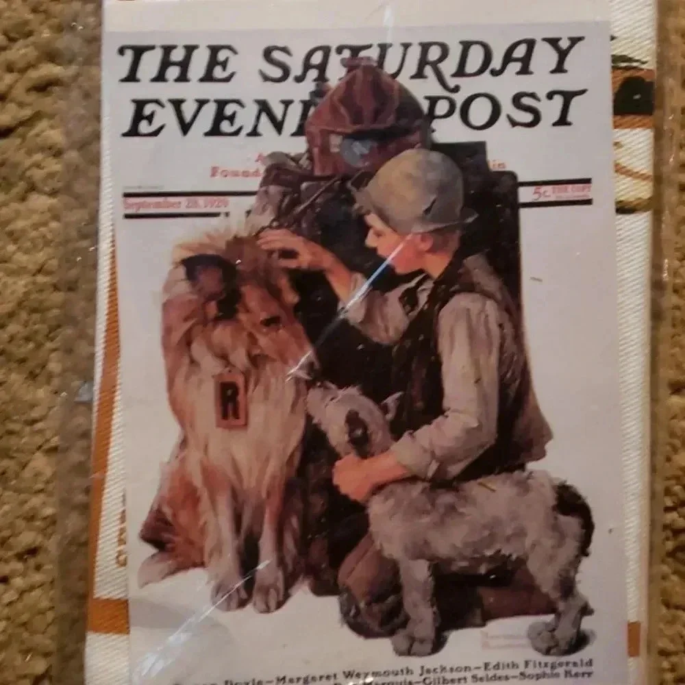 1995 Saturday Evening Post wall hanging